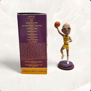 Los Angeles Lakers 2012 KAREEM ABDUL-JABBAR SGA Bobblehead NIB